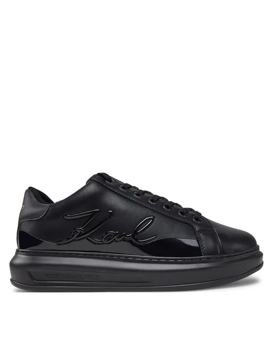 Sneakersy KARL LAGERFELD Kapri KL52548F Czarny