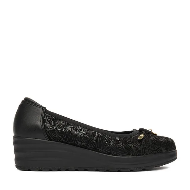 Baleriny Go Soft CEO-WI16-3243-02 Czarny