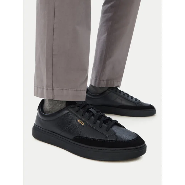 Sneakersy BOSS Kieran 50568536 Czarny