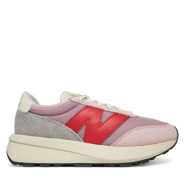 Sneakersy New Balance U370DB Różowy
