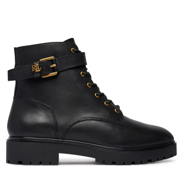 Trzewiki LAUREN RALPH LAUREN Allyson Logo Bo Bte 802P12046001 Czarny