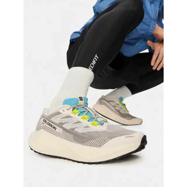 Buty do biegania Salomon Aero Blaze 3 Grvl L49106200 Szary