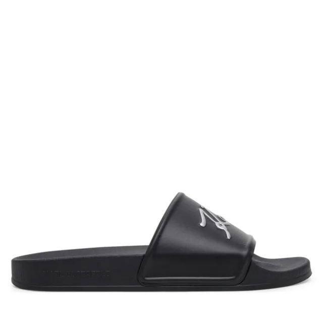 Klapki KARL LAGERFELD Kondo 2.0 KL80910 Czarny