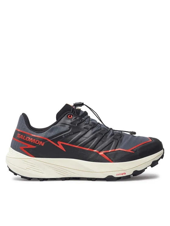 Buty do biegania Salomon Thundercross Gore-Tex L47684500 Szary