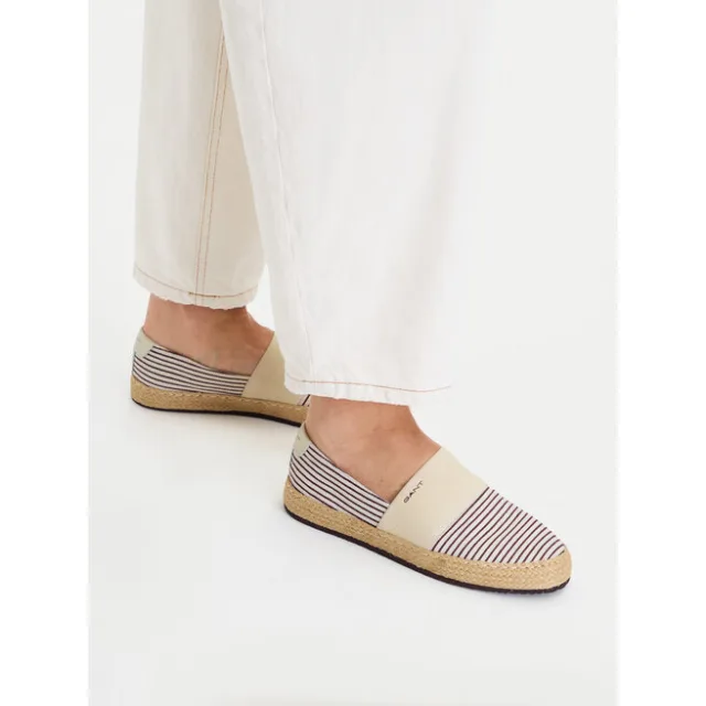 Espadryle Gant 32568322 Biały