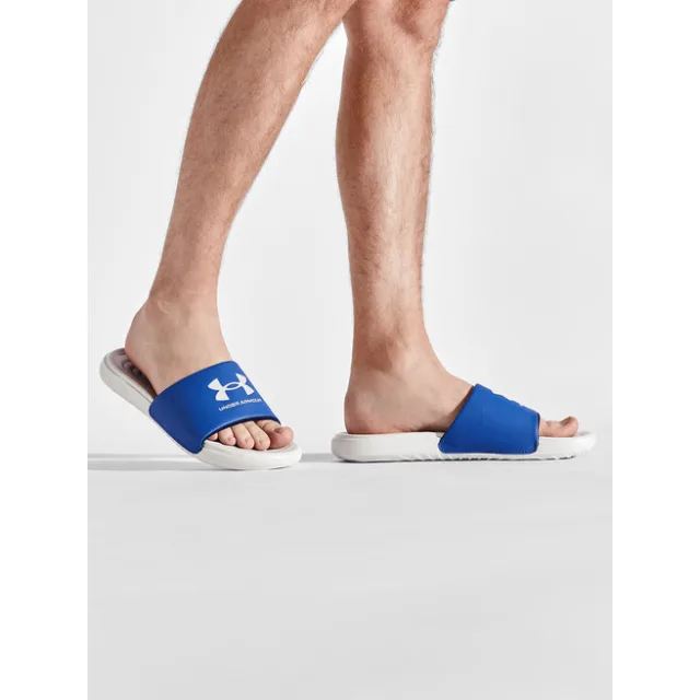 Klapki Under Armour Ua M Ansa Fix Sl 3023761-105 Niebieski