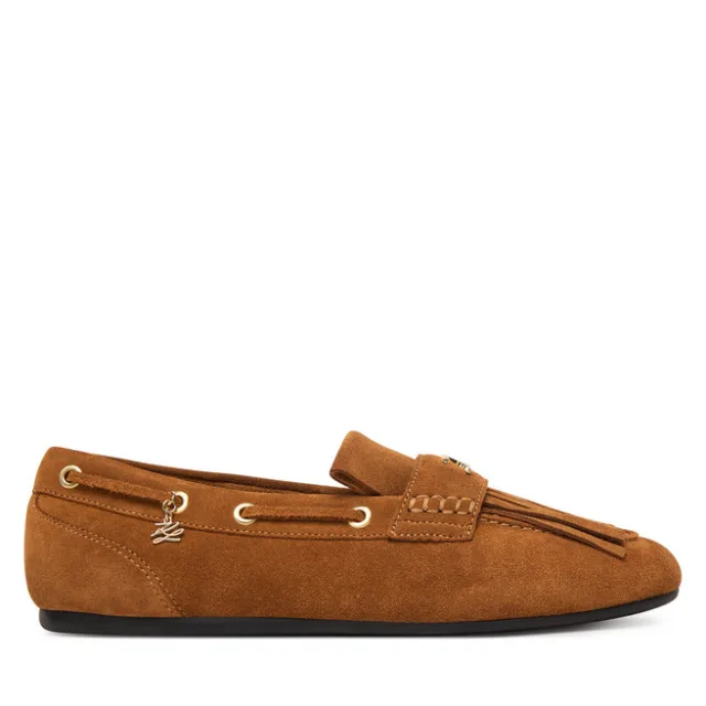 Mokasyny KARL LAGERFELD Marlee KL41329A Brązowy