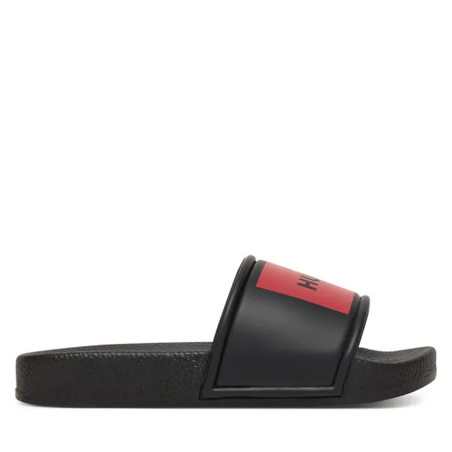 Klapki HUGO G01179 M Czarny
