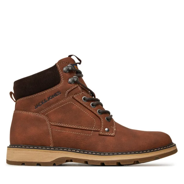 Trzewiki Jack & Jones Stratford 12257762 Brązowy