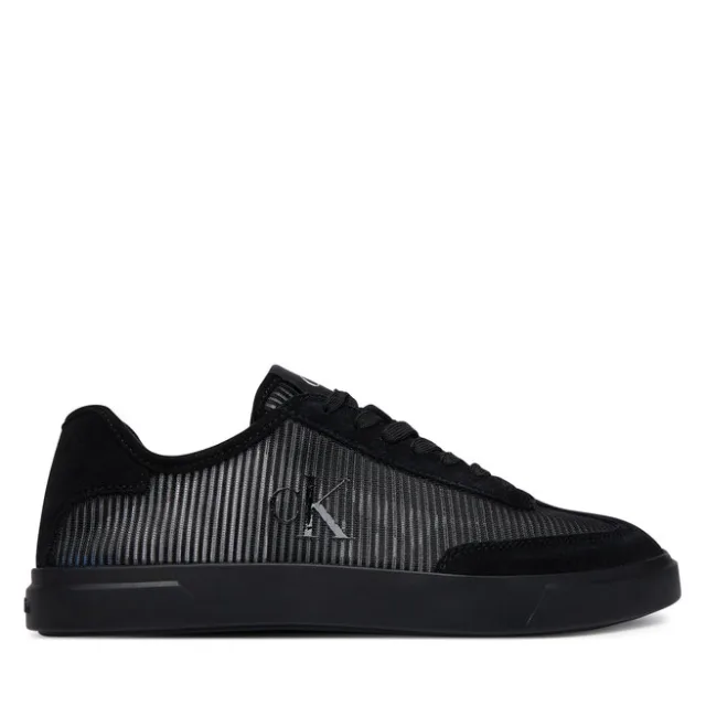 Sneakersy Calvin Klein Low Pro Cupsole Wt Striped Ny HW0HW03270 Czarny