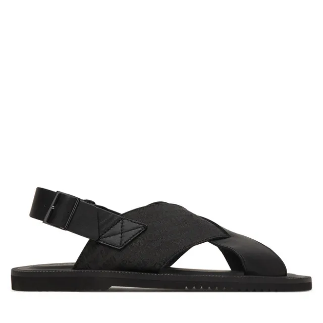 Sandały Emporio Armani EM004323 AF25617 MC012 Czarny