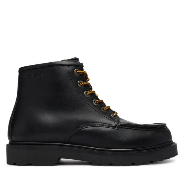 Trzewiki Tommy Jeans Archive '01 American Lth Boot EM0EM01779 Czarny