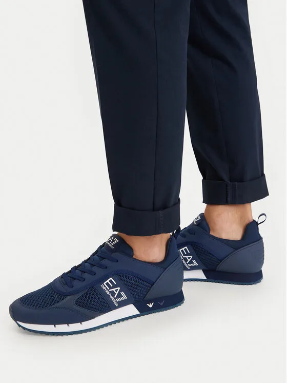 EA7 Emporio Armani Sneakersy 7X000334 AF18610 MB198 Granatowy
