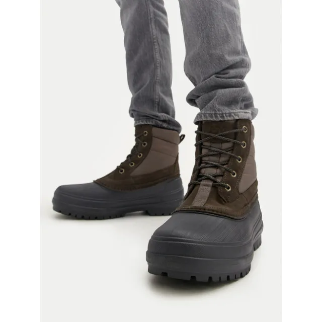 Śniegowce Helly Hansen Fraser Mid Winter Boots 12042 Brązowy