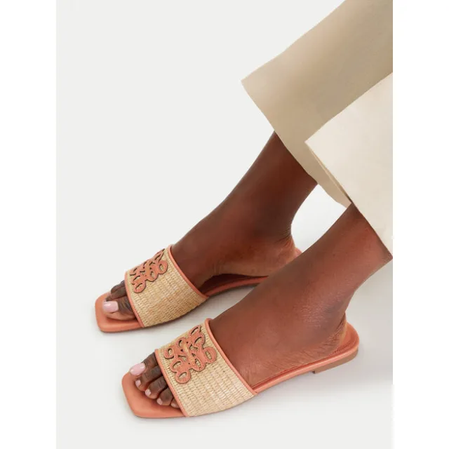 Klapki Nine West CEO-SMRL393661 Beżowy
