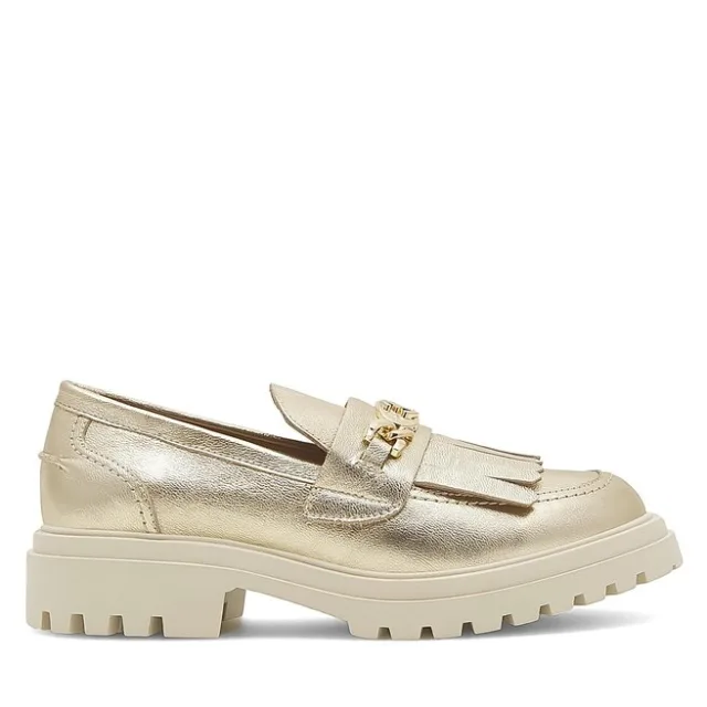 Loafersy Eva Minge ANGE-1018 Złoty