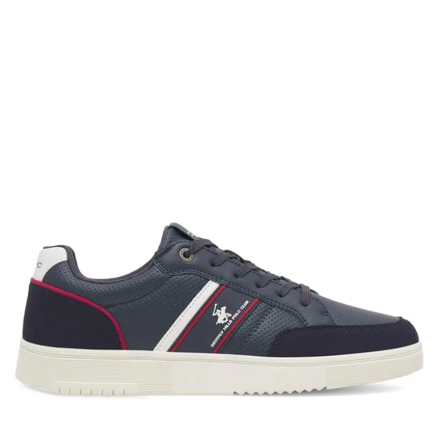Sneakersy Beverly Hills Polo Club M-VSS24011 Granatowy
