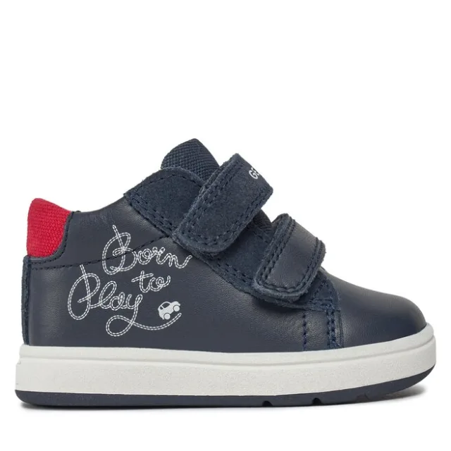 Sneakersy Geox B Biglia Boy B044DD 00822 C0735 Granatowy