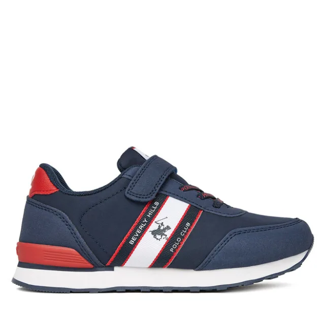 Sneakersy Beverly Hills Polo Club CEOWB-CP23-V9-240081(CH) Granatowy