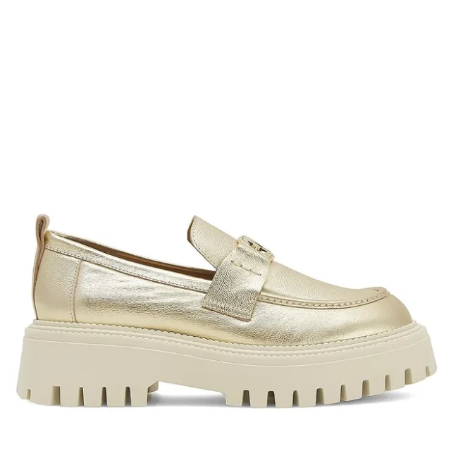 Loafersy Eva Minge SARAH-8049 Złoty