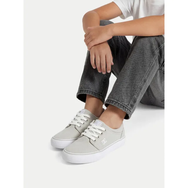 Tenisówki DC Shoes CEOWB-LEA-ZL-DC001-CH Szary