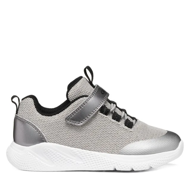 Sneakersy Geox J Sprintye Girl J66FWE 0EWNF C1363 M Srebrny