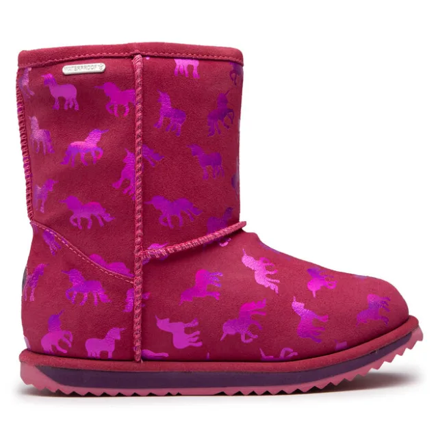 Śniegowce EMU Australia Rainbow Unicorn Brumby K12373 Różowy