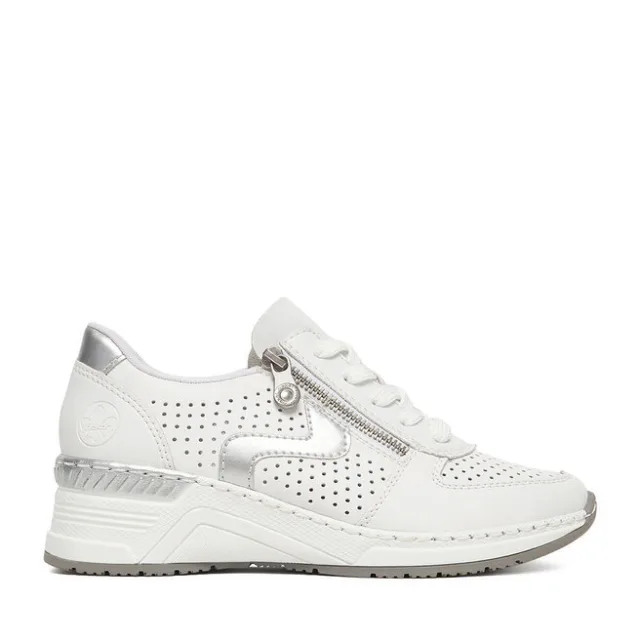 Sneakersy Rieker CEO-N4340-80 Biały