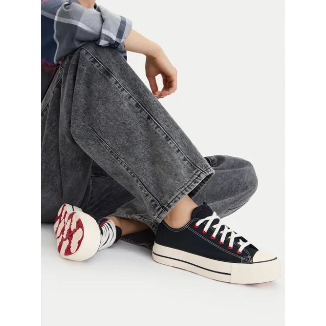 Trampki Converse Chuck Taylor All Star Lift Platform Hearts A19059C Czarny
