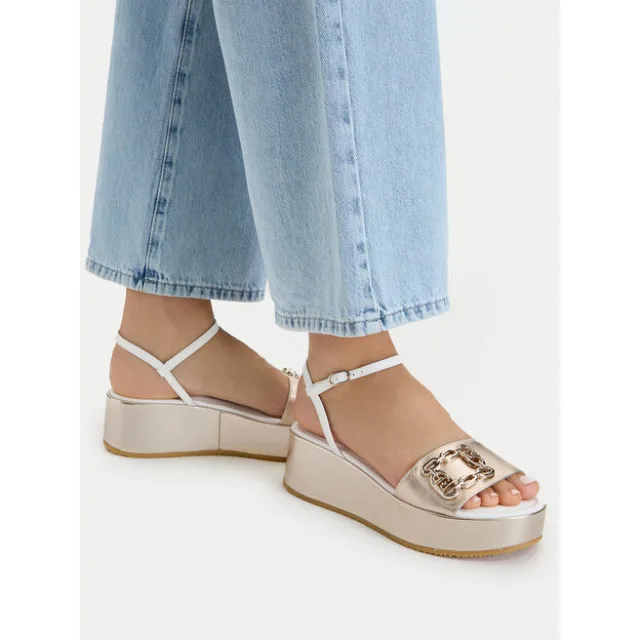 Sandały Liu Jo Flo 01 SA6137 PX026 Złoty