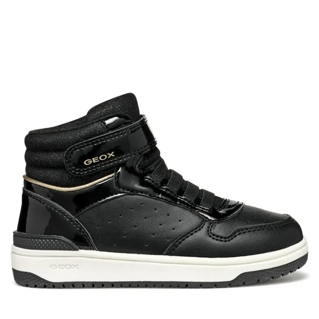 Sneakersy Geox J Washiba Girl J36HXA 05402 C9999 S Czarny