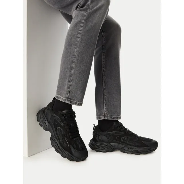 Sneakersy Plein Sport SAFS USC0931 STE003N Czarny
