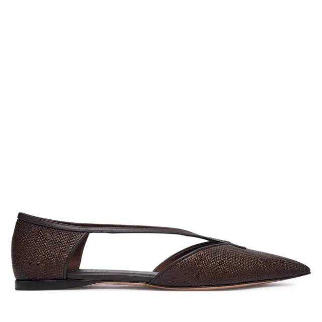 Baleriny Max Mara 2614521212600 Brązowy