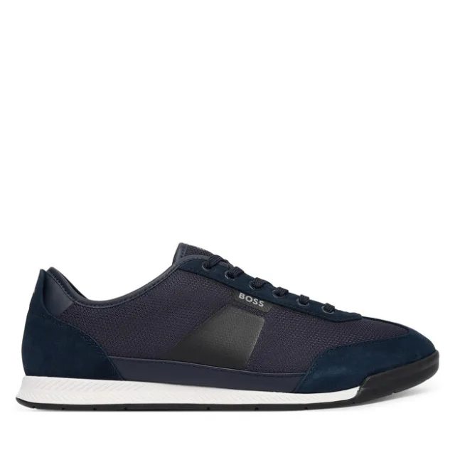 Sneakersy BOSS Nitan 50563824 Granatowy