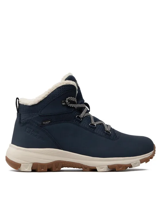 Trekkingi Jack Wolfskin Everquest Texapore Mid W 4053581 1171 080 Granatowy