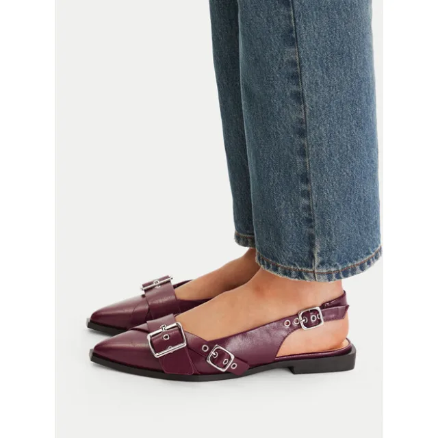 Baleriny Steve Madden SM11003901 Bordowy