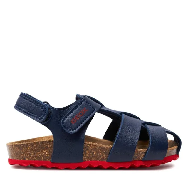 Sandały Geox B Sandal Chalki Boy B452QA 000BC C0735 S Granatowy