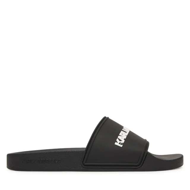 Klapki KARL LAGERFELD Kondo II KL70004C Czarny