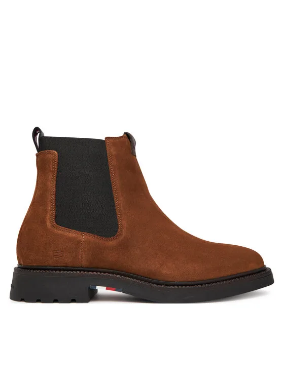 Sztyblety Tommy Hilfiger Comfort Lwt FM0FM05592 Brązowy