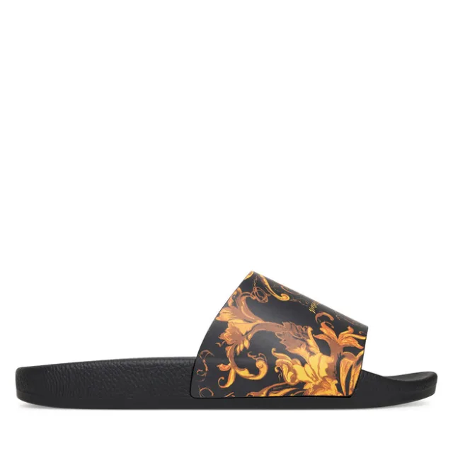 Klapki Versace Jeans Couture 79VA3SQ3 Czarny