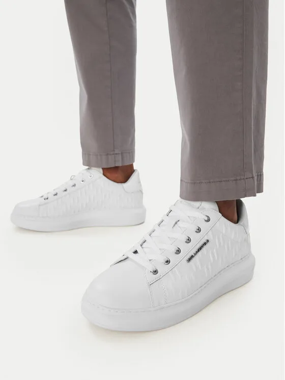 Sneakersy KARL LAGERFELD Kapri KL52549K Biały