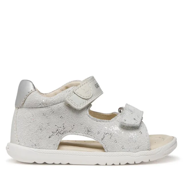 Sandały Geox B Sandal Macchia Gir B254WA 007BC C0626 Biały