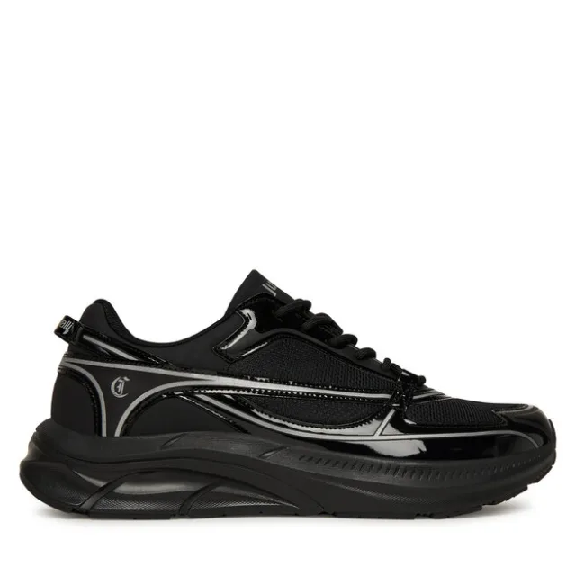 Sneakersy Just Cavalli 79QA3SJ1 ZSD43 Czarny
