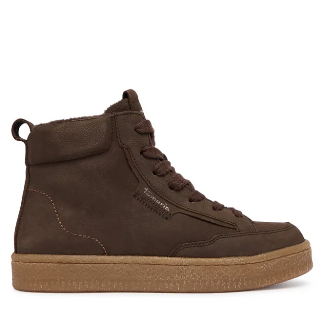 Sneakersy Tamaris 1-25203-45 Beżowy ciemny