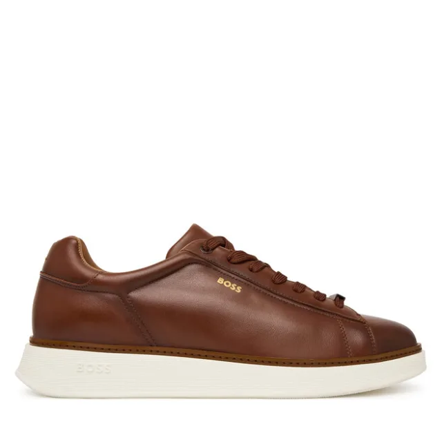 Sneakersy BOSS Bulton  50568773 Brązowy