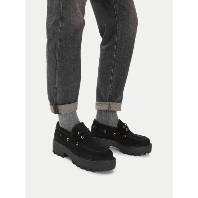 Loafersy Badura EO-AZALEA-8126-25 Czarny