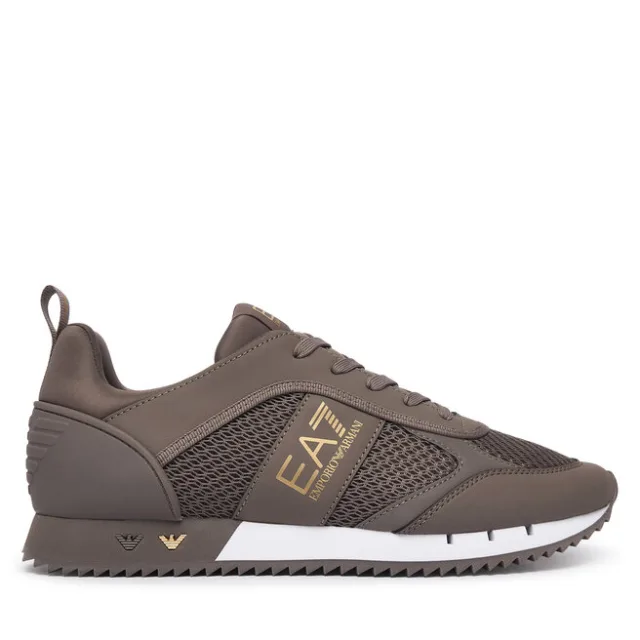 Sneakersy EA7 Emporio Armani 7X000334 AF18610 M657T Brązowy