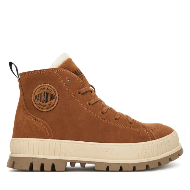 Trapery Palladium Pallashock Zip Warm 74353-257-M Brązowy