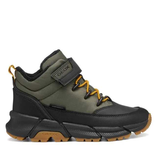Trzewiki Geox J Flexyper Plus Boy B Abx J66LCA 0FUME C3009 M Zielony ciemny