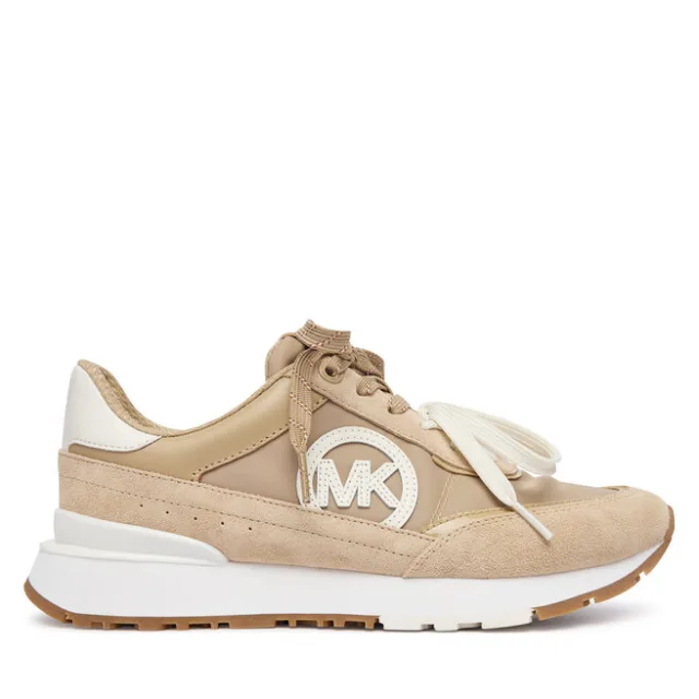 Sneakersy MICHAEL Michael Kors Nova 43T6NOFS2D Beżowy